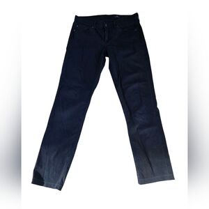 AG Adriano Goldschmied Black Straight Leg Pants Size 27R